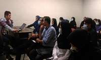 برگزاری کلاس آموزش فرآیند انجام ارزیابی عملکرد الکترونیکی کارکنان در بیمارستان شهدای گمنام